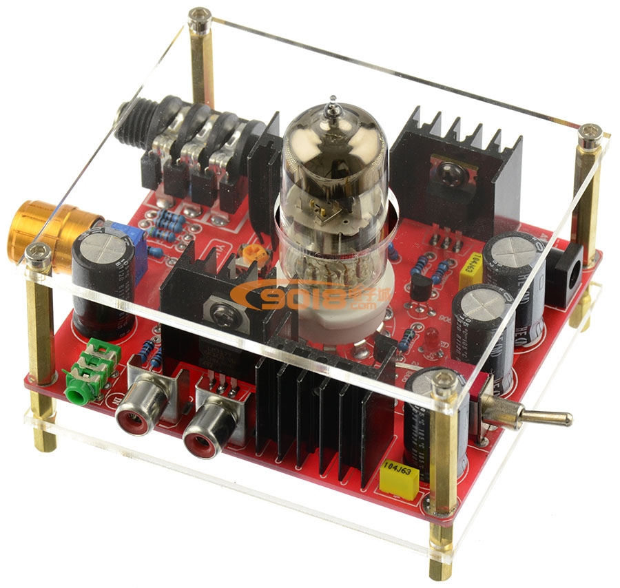 發燒級6N11電子管甲類耳機放大板 膽耳放 成品板