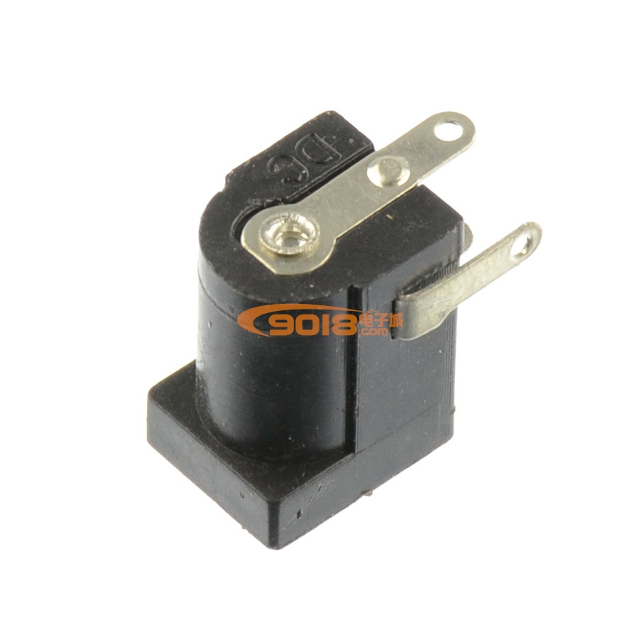 直流DC電源插座 內徑5.5MM 插針外徑2.1MM PCB板專用