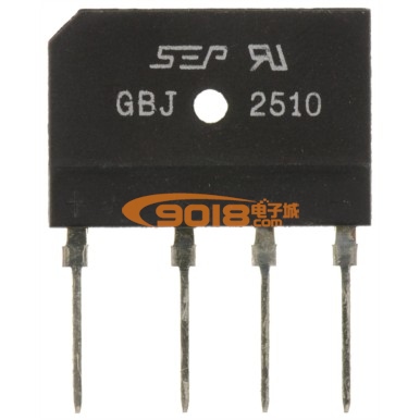 全新原裝SEP GBJ2510 25A1000V 整流橋 扁形橋堆 單排DIP直插4腳