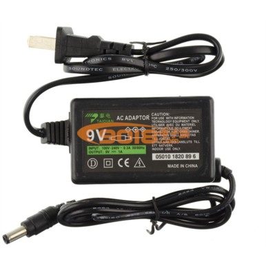 AC220V轉直流DC9V/1A開關電源適配器 電子變壓器 5.5MM插頭