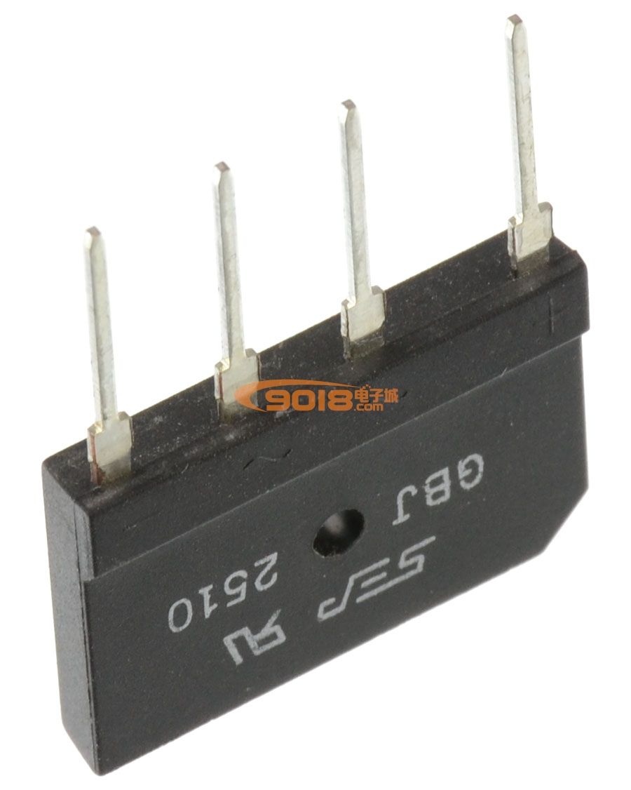 全新原裝SEP GBJ2510 25A1000V 整流橋 扁形橋堆 單排DIP直插4腳