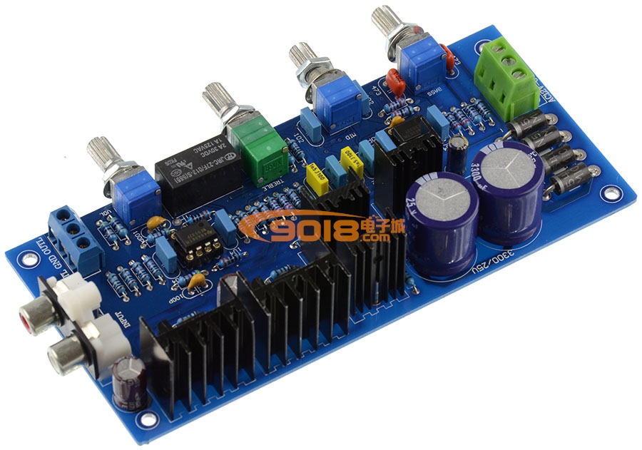 甲類穩壓NE5532發燒級高保真音調板 成品板 帶IC座