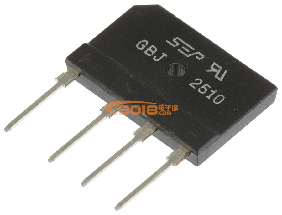 全新原裝SEP GBJ2510 25A1000V 整流橋 扁形橋堆 單排DIP直插4腳