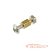 M3單通六角銅柱 螺紋3MM*長5+6MM 配螺母 螺絲 PCB線路板 電路板 支撐固定