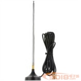 車載吸盤拉桿天線 調頻發射/接收專用 長110CM 含5米饋線BNC/Q9頭