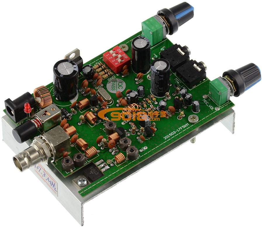 BH1417F五公里(5KM)鎖相環調頻立體聲發射板(調頻發射板,調頻廣播)