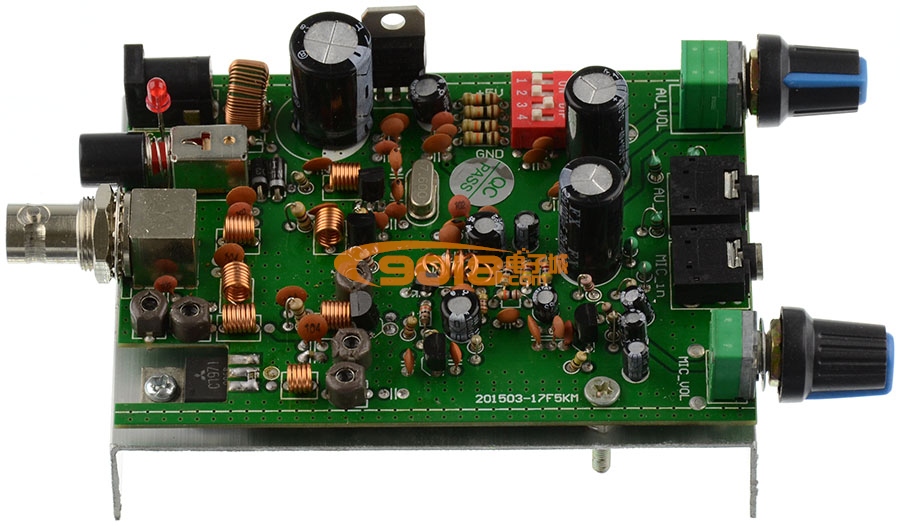 BH1417F五公里(5KM)鎖相環調頻立體聲發射板(調頻發射板,調頻廣播)