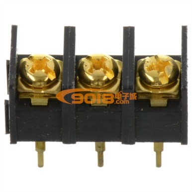 優質鍍金三位3位 3PIN 接線端子座 電路板 PCB板專用 腳距10.16MM