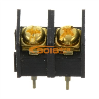 優(yōu)質鍍金兩位2位 2PIN 接線端子座 電路板 PCB板專用 腳距 10.16MM