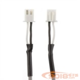 優質音頻信號輸入/輸出單芯屏蔽線 雙頭2PIN插頭 長35/50CM 1條價