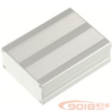 銀白色精美上下分體式鋁合金外殼100X76X36mm(鋁外殼,鋁合外殼)