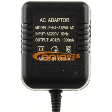 AC220V 50Hz轉AC12V 1000mA=1A交流電源適配器 線性變壓器 AC ADAPTOR