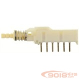 ALPS開關 2×6自鎖直通開關 雙排電源按鍵開關 琴鍵開關