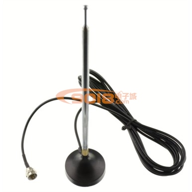 車載吸盤拉桿天線 調頻發射/接收全頻天線 長110CM 含5米饋線 英制F頭
