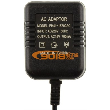 AC220V 50Hz轉AC15V 700mA交流電源適配器 線性變壓器 AC ADAPTOR