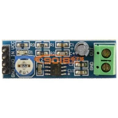 LM386語音放大器 200倍放大 小型音頻功放模塊 小電路板