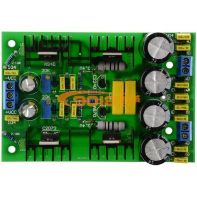 雙12V甲類并聯式穩壓電源板 正負雙路輸出 功放前級電源板