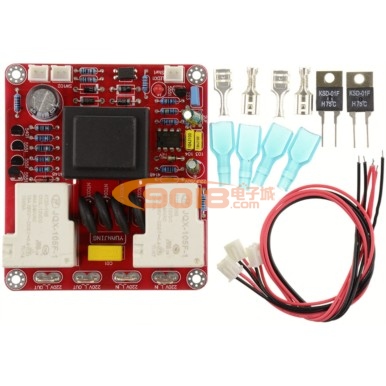 甲類延時軟啟動溫度保護板（帶開關功能）