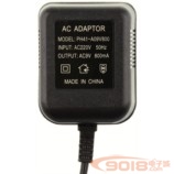 AC220V 50Hz轉AC9V 800mA交流電源適配器 線性變壓器 AC ADAPTOR