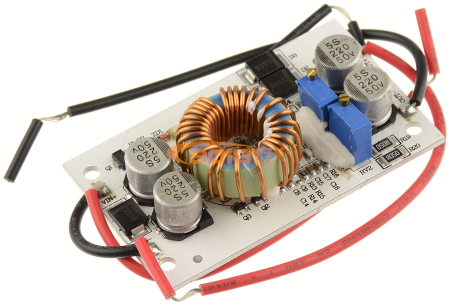 DC12V/250W大功率升壓恒壓恒流電源板/LED電源驅動模塊/車載筆記本電源