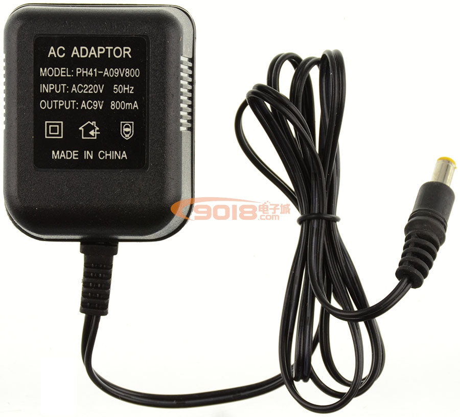 AC220V 50Hz轉AC9V 800mA交流電源適配器 線性變壓器 AC ADAPTOR