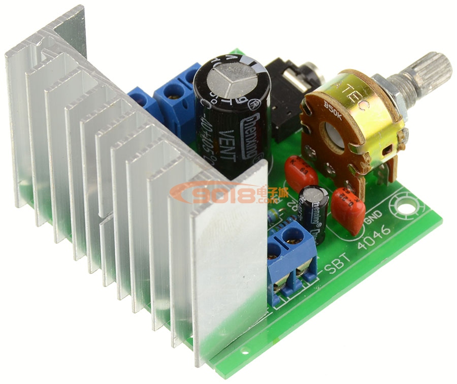 TDA7297數(shù)字功放板 雙聲道車載功放模塊 直流單12V供電