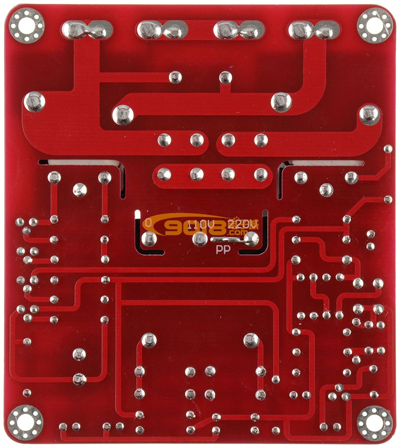 甲類延時軟啟動溫度保護板（帶開關功能）
