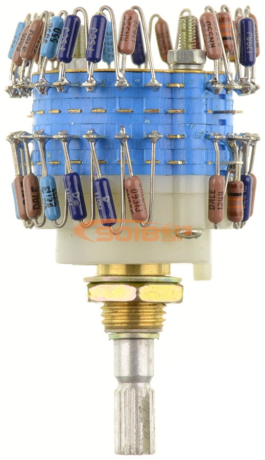 全密封鍍銀觸點23檔步雙聯(lián)雙聲道步進式電位器（DALE電阻）