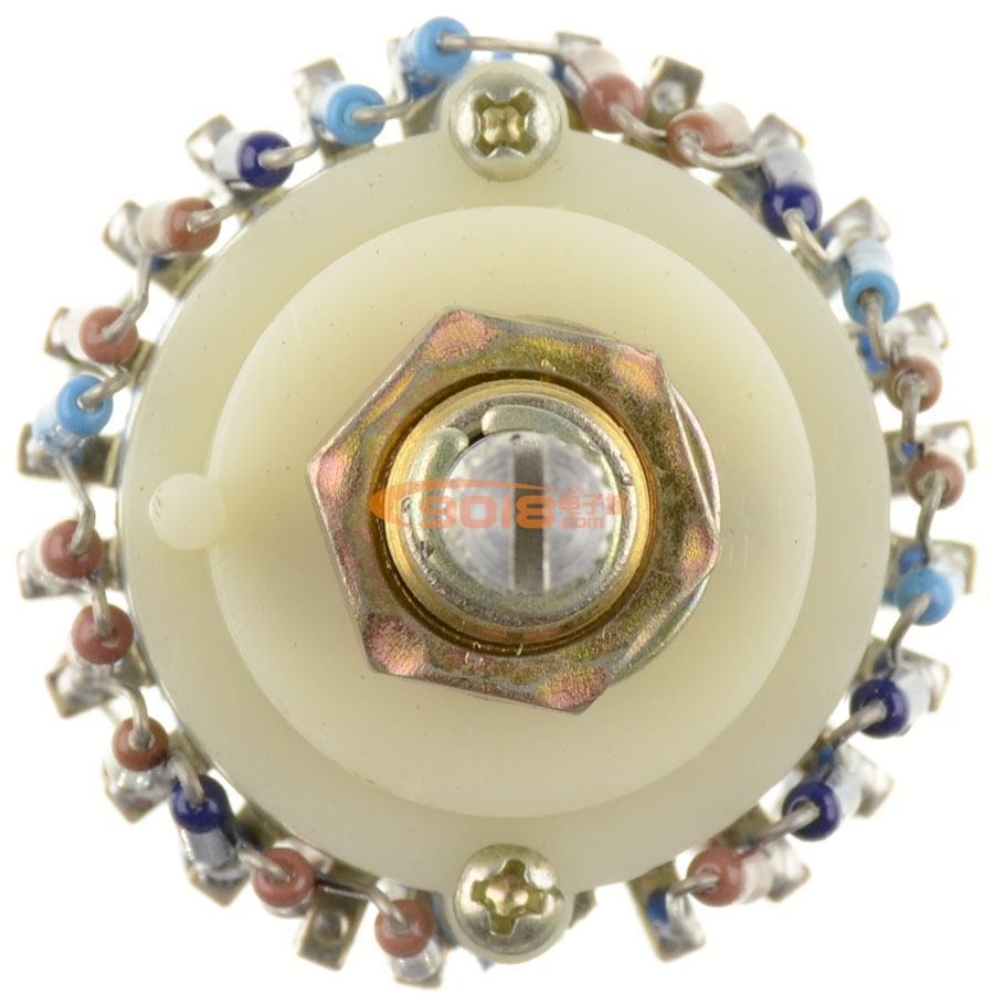 全密封鍍銀觸點23檔步雙聯(lián)雙聲道步進式電位器（DALE電阻）