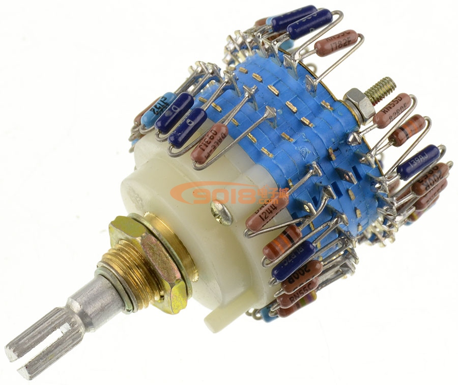 全密封鍍銀觸點23檔步雙聯(lián)雙聲道步進式電位器（DALE電阻）