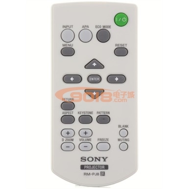 全新原裝SONY索尼VPL-EX273 VPL-EX274投影機遙控器 原廠原配型號