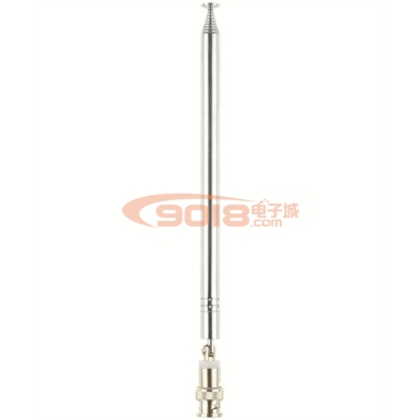 18CM～120CM一米2拉桿天線 BNC/Q9接頭 65-400MHz FM調頻發射/接收天線