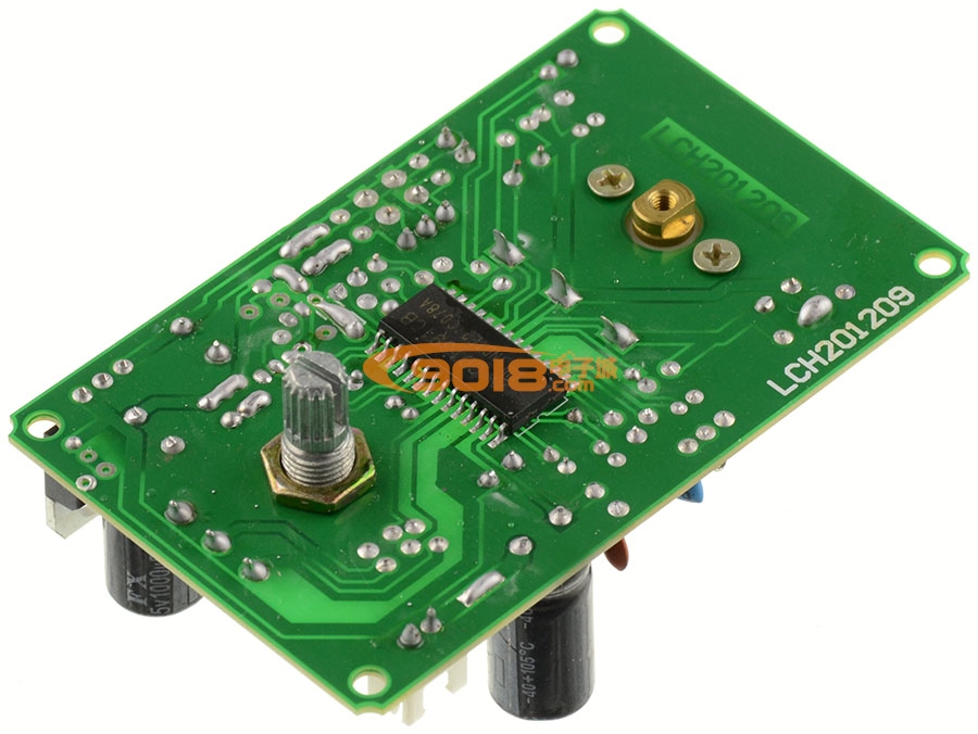 調頻廣播自動接收板/收音板 音頻功放3W(86-111MHz連續可調 帶靜噪 單聲道)