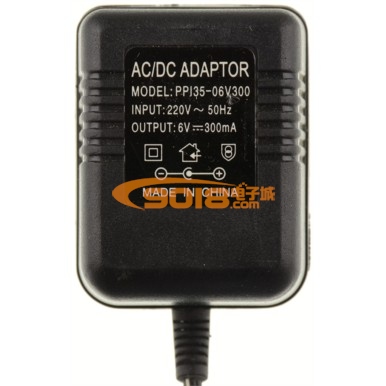 AC-DC 6V 300mA=1A直流電源適配器 線性繞線變壓器 玩具電源