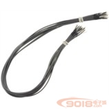 優質音頻信號輸入/輸出單芯屏蔽線 雙頭鍍錫 長50CM