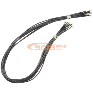 優質音頻信號輸入/輸出單芯屏蔽線 雙頭鍍錫 長50CM