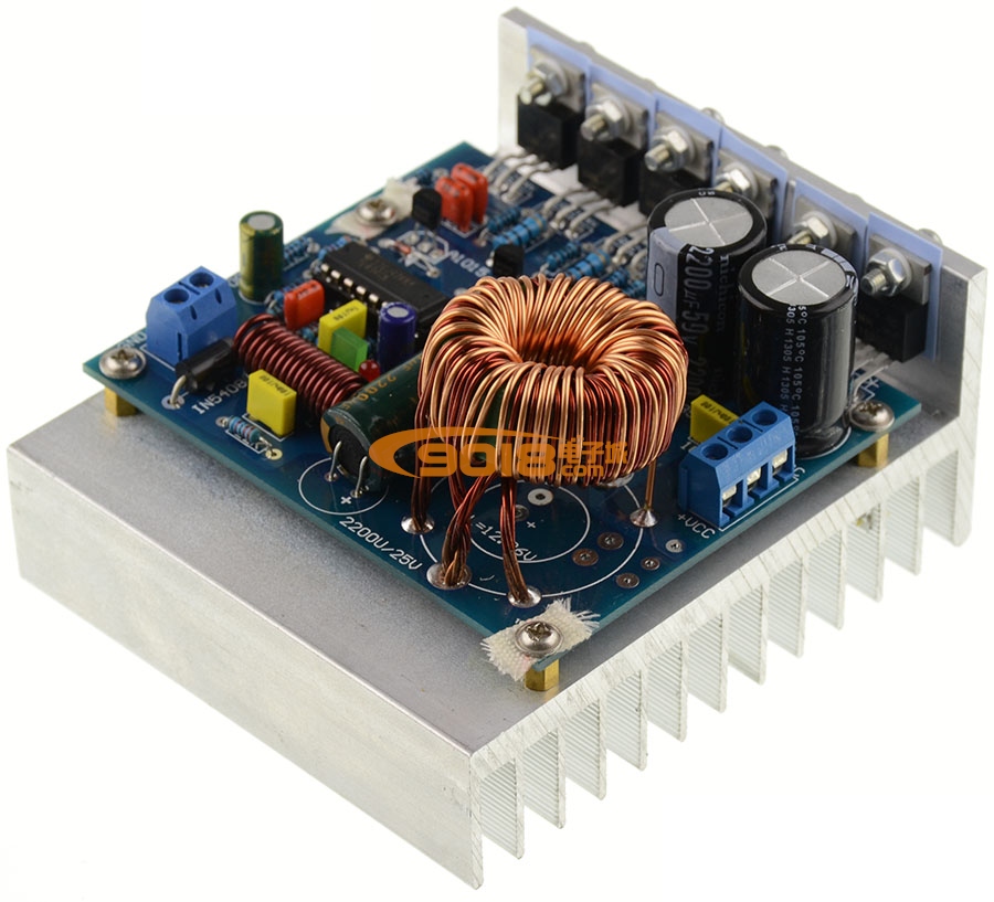 180W開關電源板散熱器 鋁散熱片（100*49*90MM）