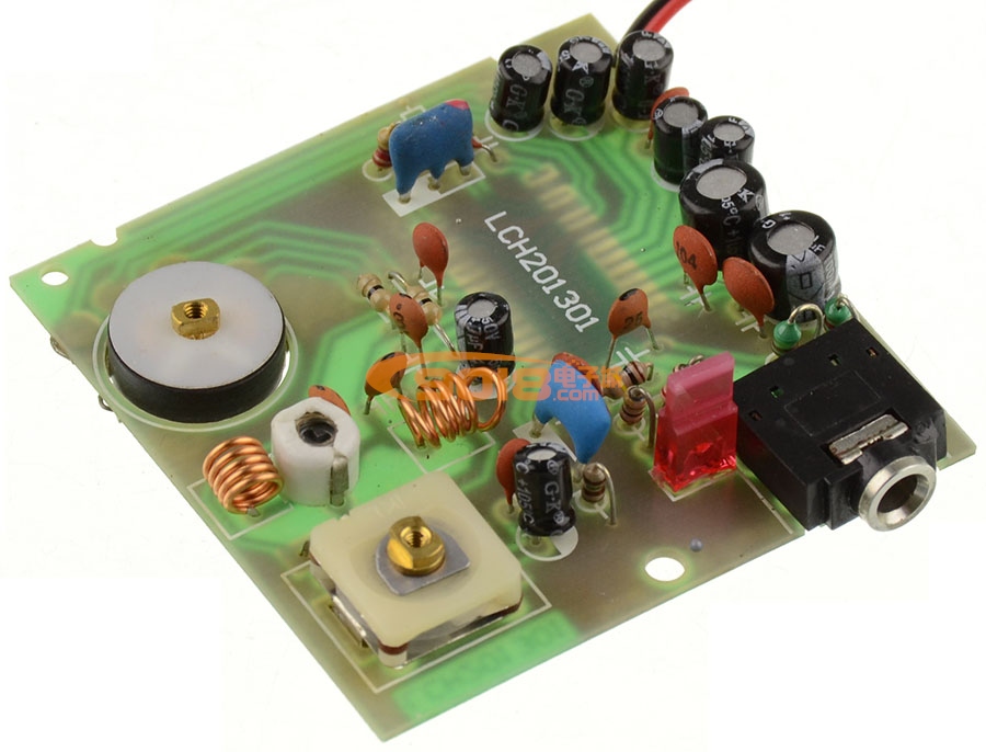 CXA1691BM BP機式調頻收音板/接收板 成品板(帶靜噪 單聲道)