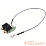 高品質音頻連接線 2.54mm 3PIN公頭轉RCA蓮花插座