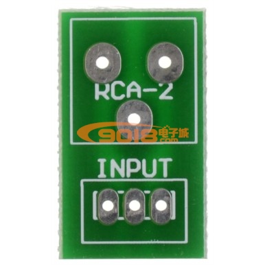 密封型2位RCA蓮花座轉(zhuǎn)XH2.54mm 3P插座 轉(zhuǎn)接板/PCB板
