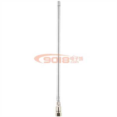 20CM～1.12米拉桿天線 英制F接頭 67-375MHz FM調頻發射/接收天線