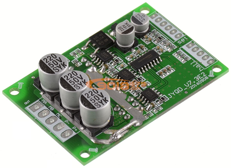 直流無刷電機驅(qū)動板 有感有霍爾馬達控制器 PWM方波電子調(diào)速器