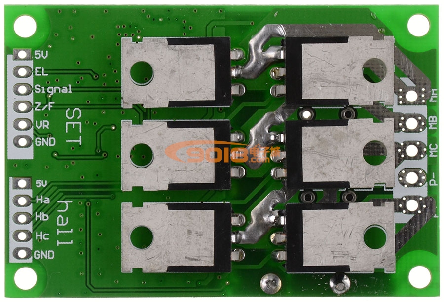直流無刷電機驅(qū)動板 有感有霍爾馬達控制器 PWM方波電子調(diào)速器