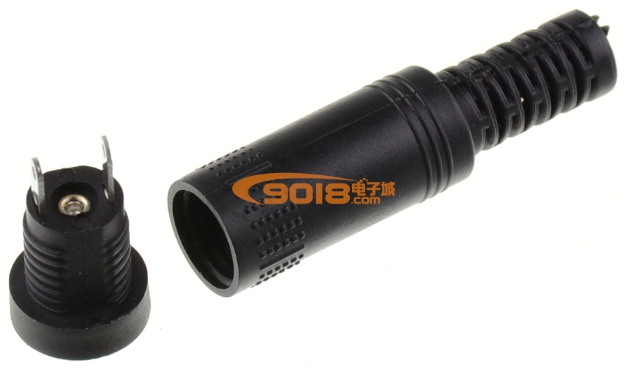 直流DC電源插座 外徑5.5MM 插針外徑2.1MM 焊接式