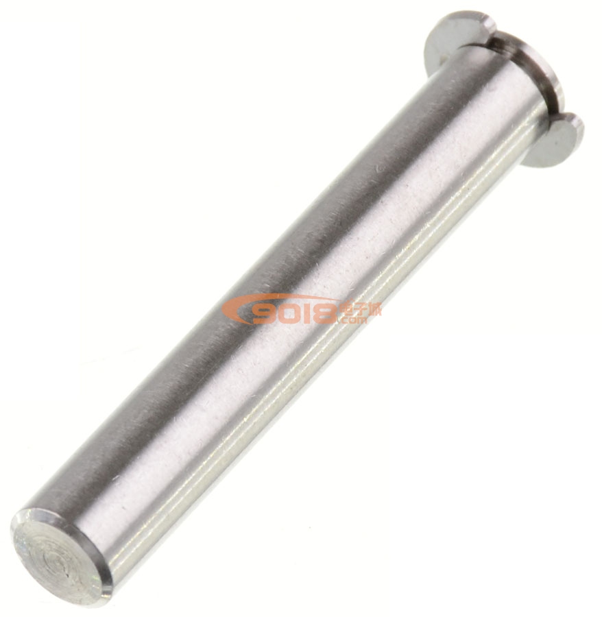 M8精密無刷電機(jī)軸 304不銹鋼直軸 光軸 軸桿 銷軸 帶卡簧槽