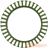 8110植保無人機(jī)盤式無刷電機(jī) 盤式外轉(zhuǎn)式馬達(dá)定子矽硅鋼片鐵芯 81*10mm 36槽防水