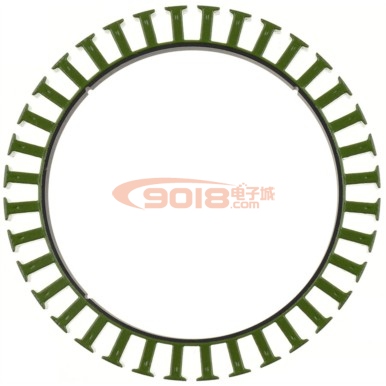 10015大直徑直流無刷電機(jī) 盤式外轉(zhuǎn)式發(fā)電機(jī)定子矽硅鋼片鐵芯 100*15mm 36槽防水