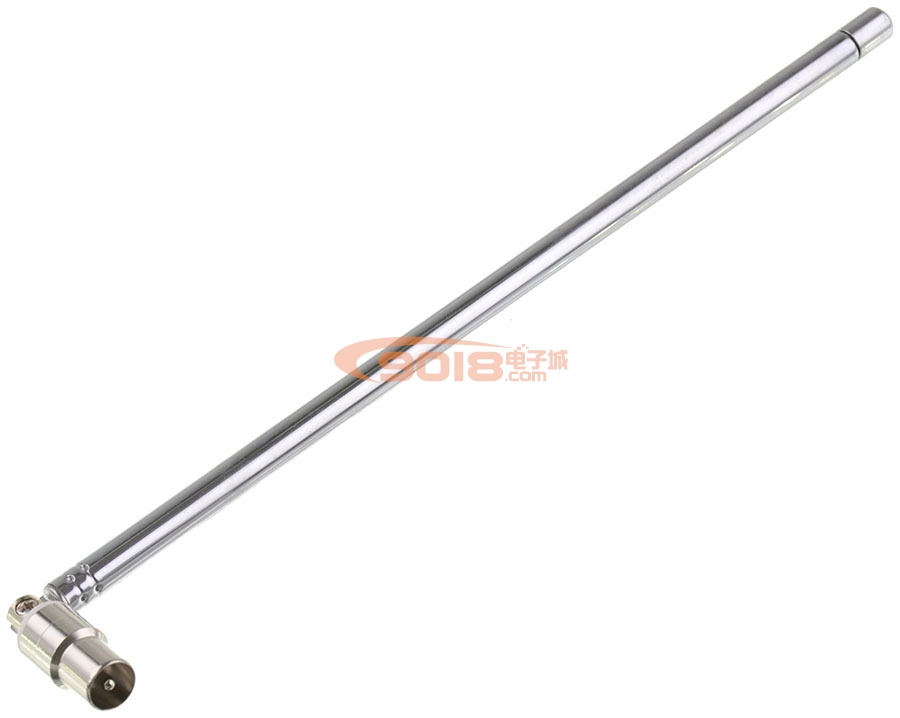 20CM～1.12米拉桿天線 TV公頭 螺母 67-375MHz 無線電視/FM收音機調頻發射/接收天線