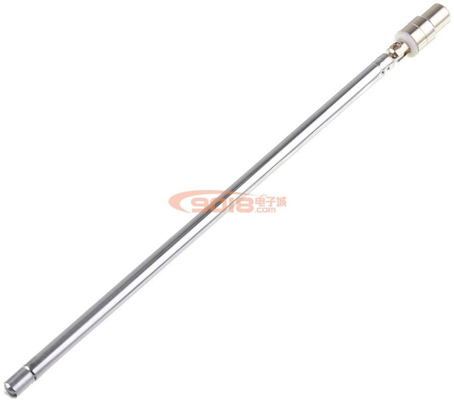 20CM～1.12米拉桿天線 TV公頭 螺母 67-375MHz 無線電視/FM收音機調頻發射/接收天線