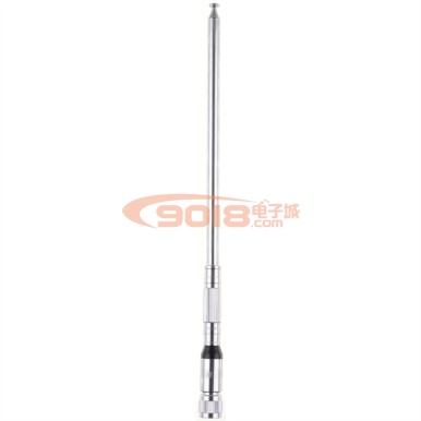 1.22米拉桿天線 TNC公頭 螺母 65-470MHz 路由器/對(duì)講機(jī)/FM收音機(jī)調(diào)頻發(fā)射/接收天線